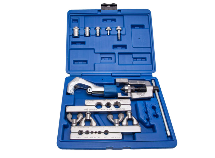 Imperial Tool 275FSC 45 Degree Flaring Swaging and Cutting Kit for 1/8" to