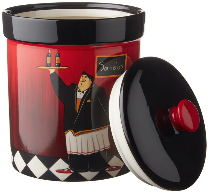 Certified International Bistro 4-Piece Canister Set - Diamond Home USA