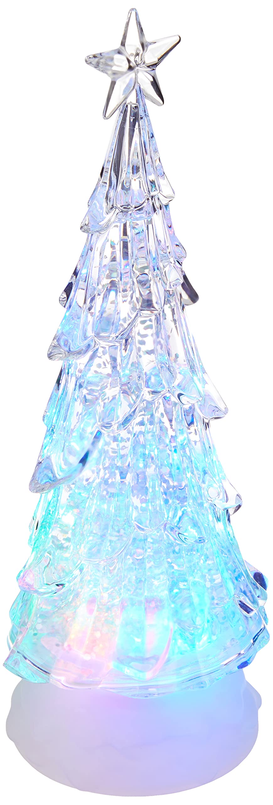 Kurt S. Adler Kurt Adler 10-Inch Battery-Operated LED Lit Tree with Water - Diamond Home USA