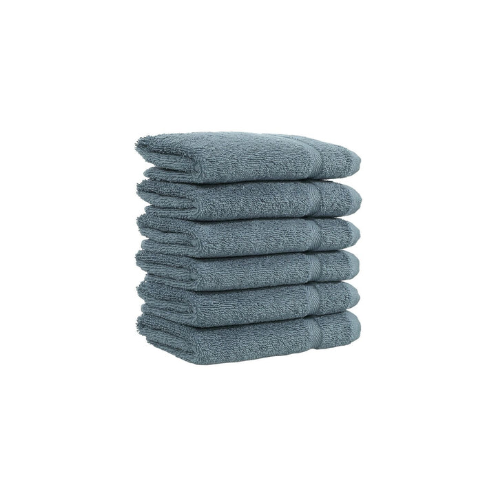 Linum Home Textiles 100% Turkish Cotton Denzi Washcloths Set of 6