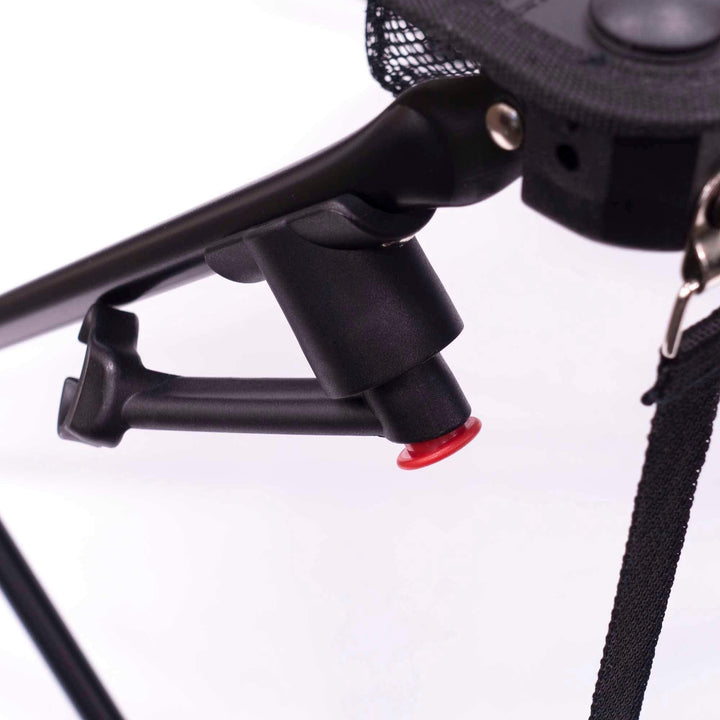 Folding Wine Table Burgundy/Gray Red - Diamond Home USA