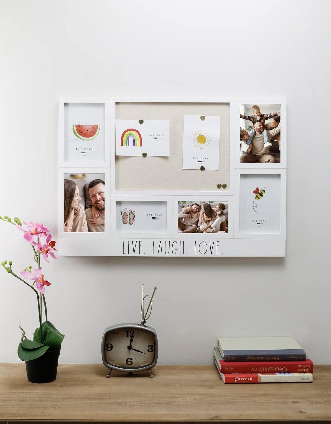 Rae Dunn ollage Picture Frames - Multiple Photo Frame for Wall Decor - Modern - Diamond Home USA