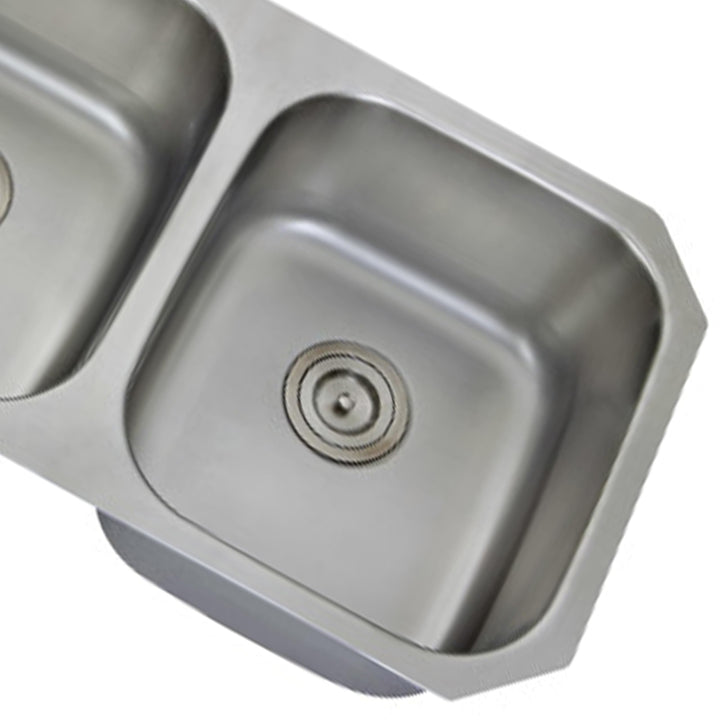 32" Classic Undermount Kitchen Sink50/50 Double Bowl Stainless Steel Sink 32'' - Diamond Home USA