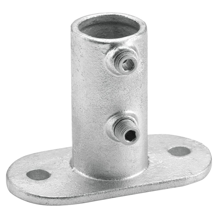 Global Industrial 1-1/2" Size Rail Flange Pipe Fitting (1.94" Fitting I.D.)