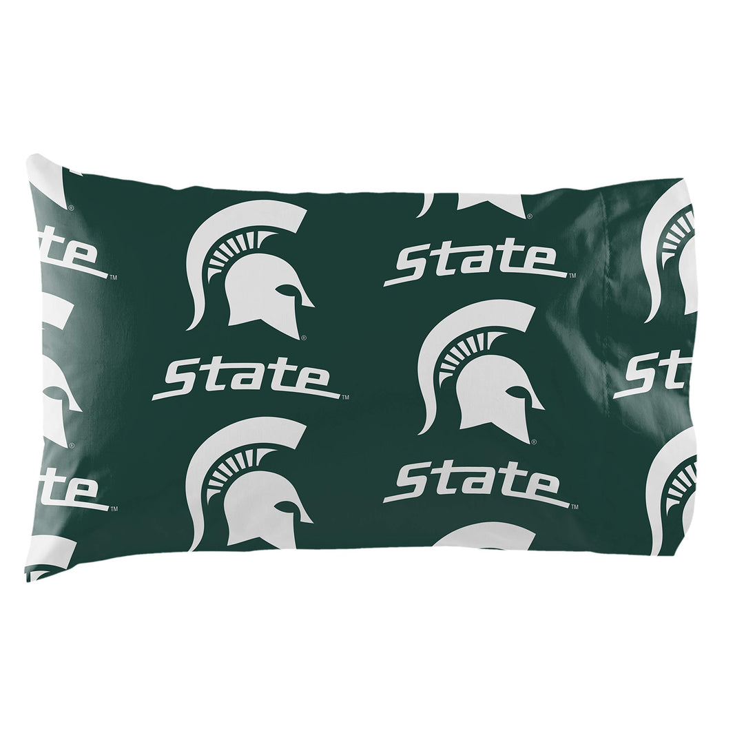 Michigan State 5pc Rotary Bed-in-a-Bag Sports Collegiate Casual