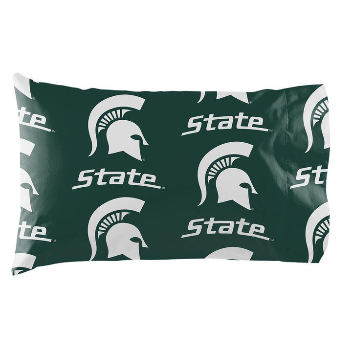 Michigan State 5pc Rotary Bed-in-a-Bag Sports Collegiate Casual