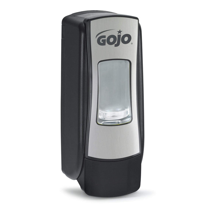 GOJO 7 Push-Style Foam Hand Soap Dispenser Chrome/Black for 700 mL GOJO