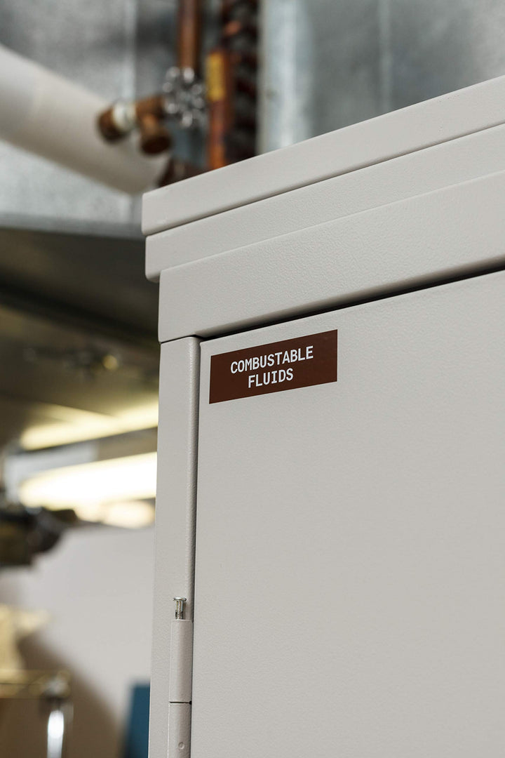 Brady Authentic (M21-750-595-BR) All-Weather Vinyl abel for Indoor/Outdoor ID - Diamond Home USA