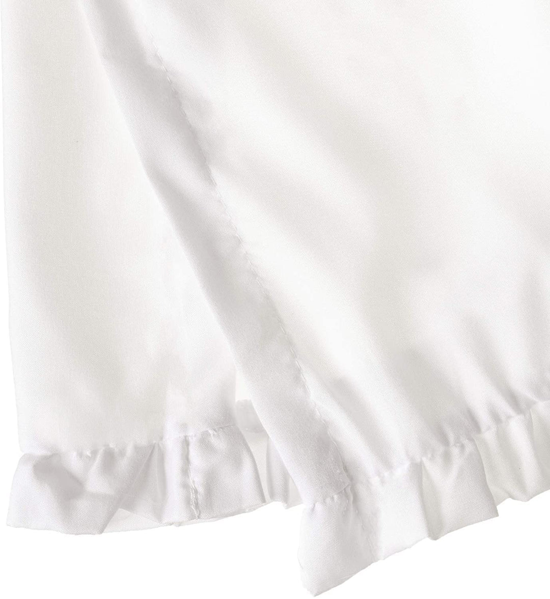Greenland Home Sasha Bed Skirt White Twin - Diamond Home USA