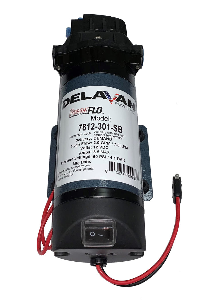 DELAVAN AG PUMPS FNPT 2.0 gpm max 7.5A 12VDC - Diamond Home USA