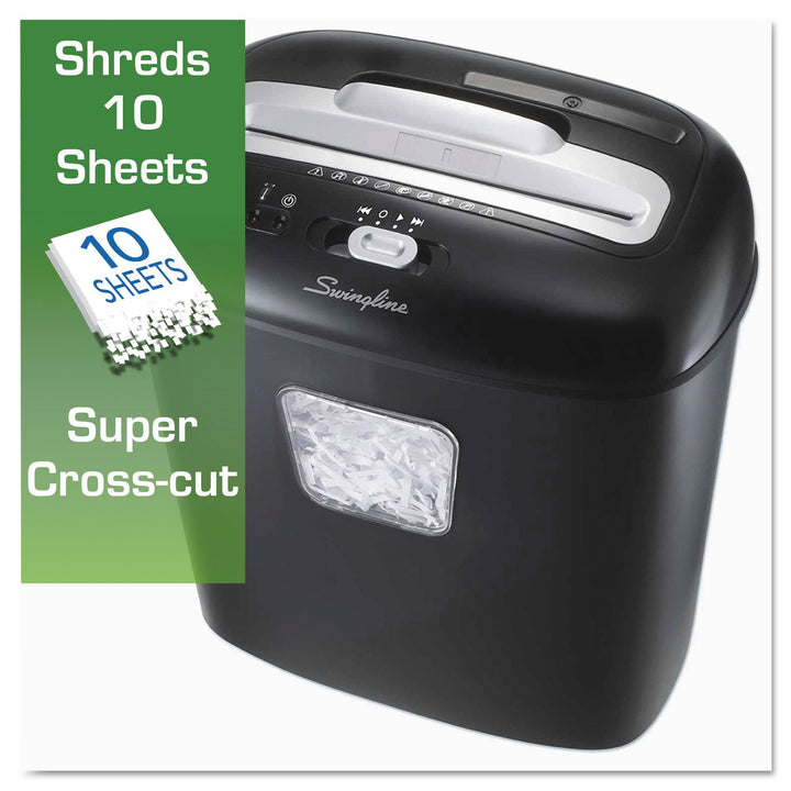 Swingline® EX10-05 Light-Duty Cross-Cut Shredder - Diamond Home USA