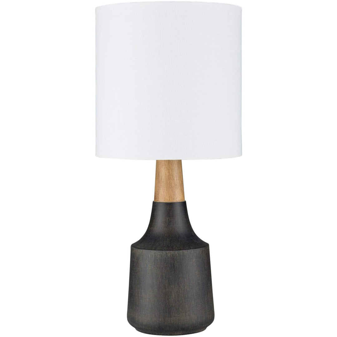 Black Modern Table Lamp Contemporary Bulbs Included - Diamond Home USA