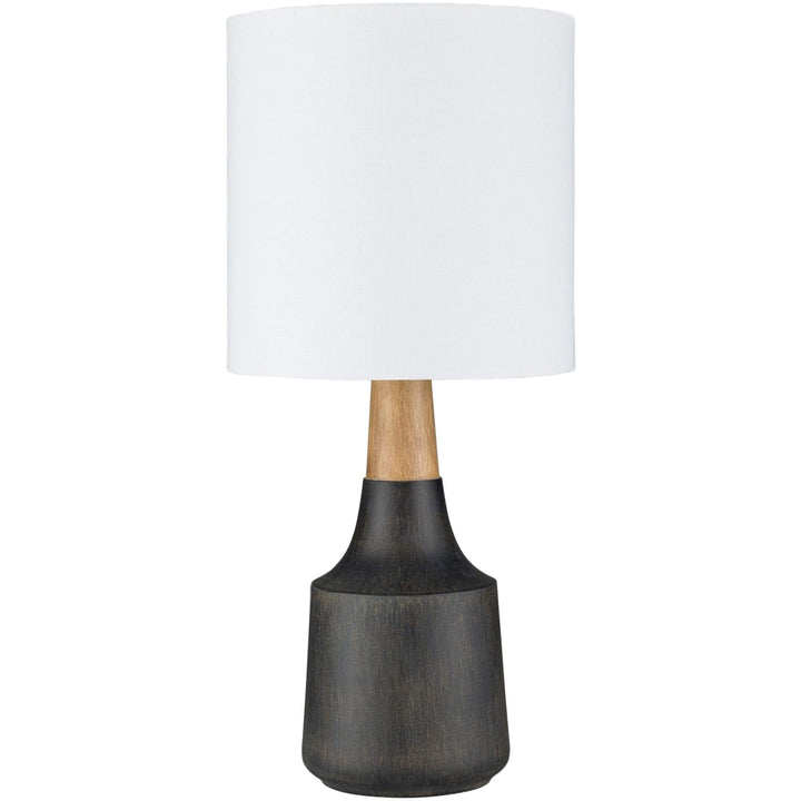 Black Modern Table Lamp Contemporary Bulbs Included - Diamond Home USA