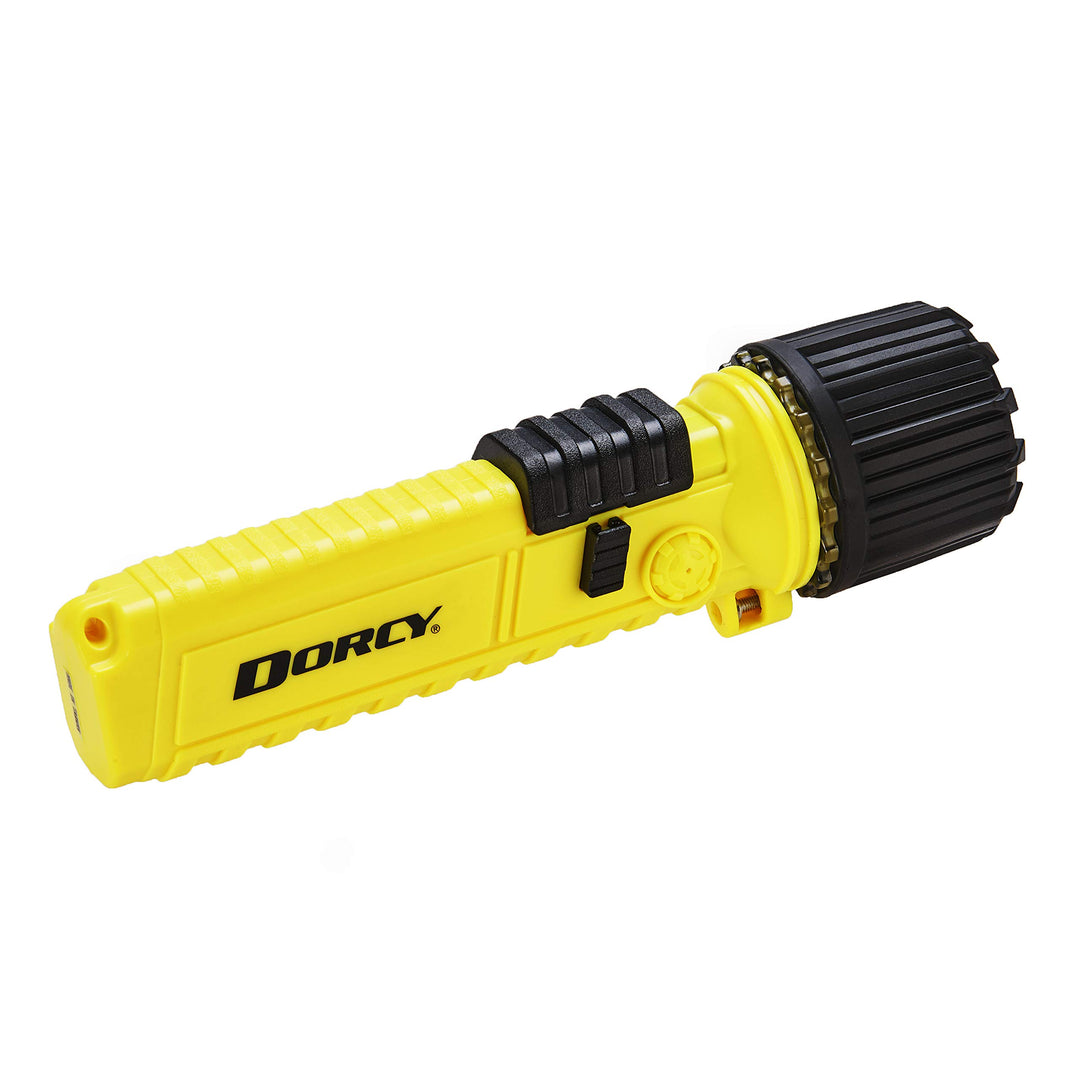 Dorcy Intrinsically Safe 157-Lumen Flashlight Water-Resistant Yellow (41-0091) - Diamond Home USA