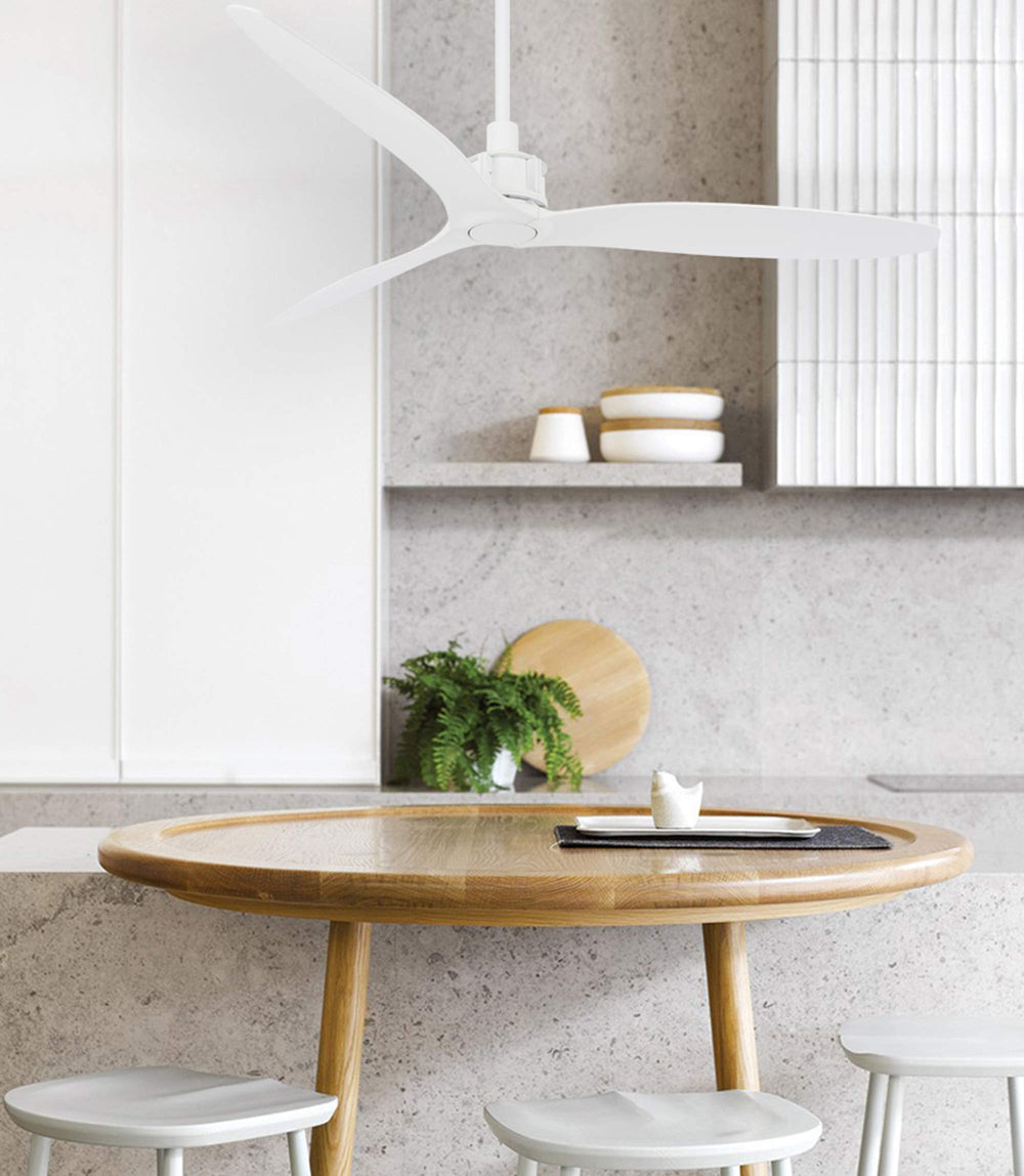 Lucci Air 212916010 Viceroy Ceiling Fan 52 Inch Matt White with Matt White - Diamond Home USA