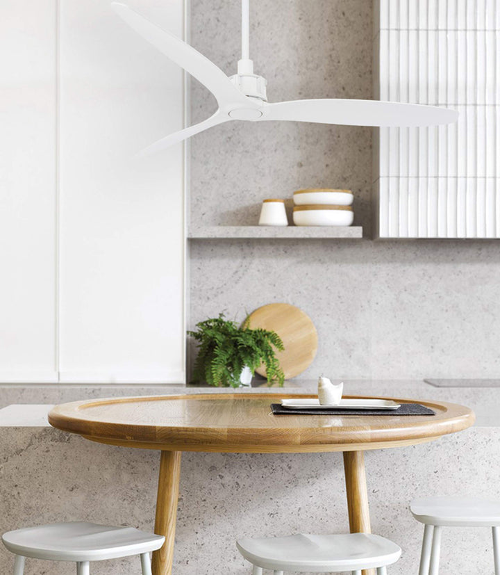 Lucci Air 212916010 Viceroy Ceiling Fan 52 Inch Matt White with Matt White - Diamond Home USA