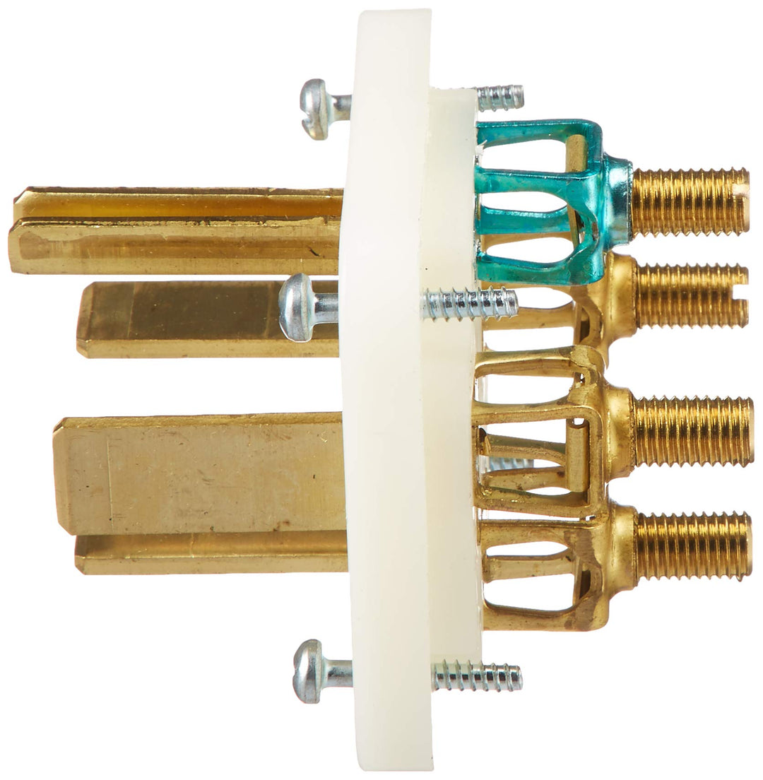 Leviton 8462-P 60 Amp 250 Volt- 3PY Straight Blade Plug Industrial Grade - Diamond Home USA