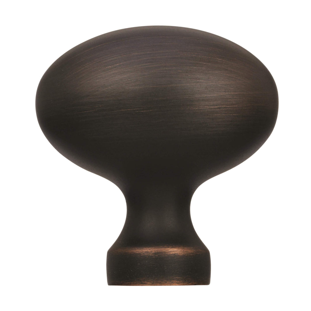 1-3/8 in (35 Mm) Length Oil-Rubbed Bronze Cabinet Knob 10 Pack Brown Modern - Diamond Home USA