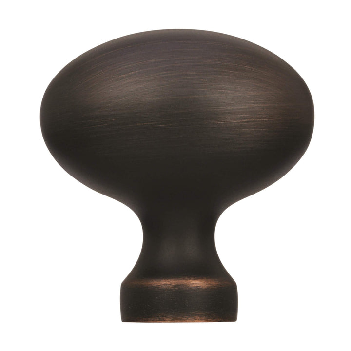 1-3/8 in (35 Mm) Length Oil-Rubbed Bronze Cabinet Knob 10 Pack Brown Modern - Diamond Home USA