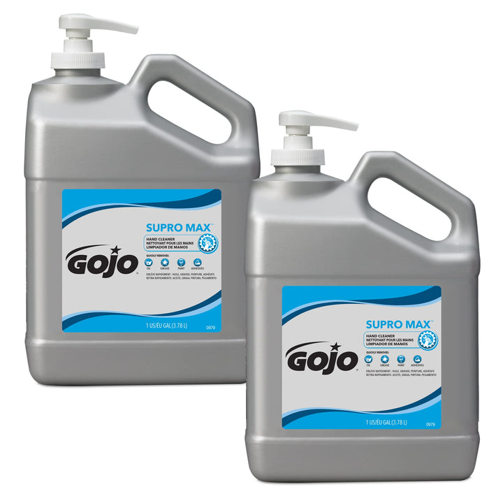 GOJO SUPRO MAX Hand Cleaner 1 Gallon Heavy-Duty Hand Cleaner with Gentle