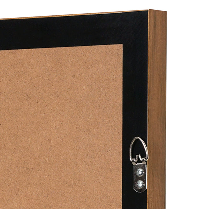 Handmade Framed Natural Rice Paper And Linen Wall 23.5"x23.5" 23.5" X Brown - Diamond Home USA