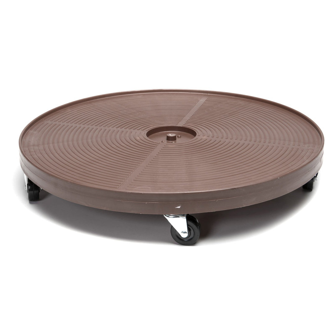 DeVault DEV2400E 24 Inch Plant Dolly Espresso - Diamond Home USA