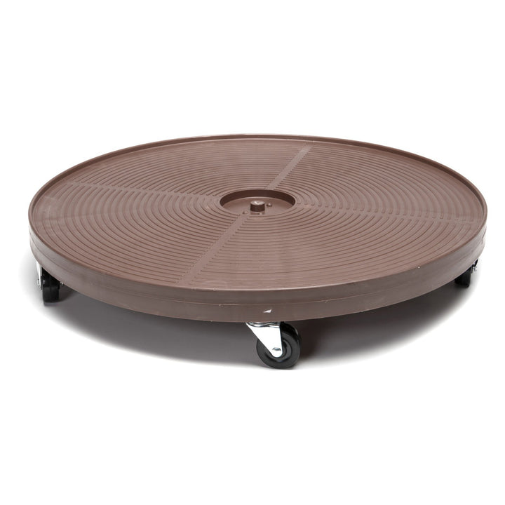 DeVault DEV2400E 24 Inch Plant Dolly Espresso - Diamond Home USA
