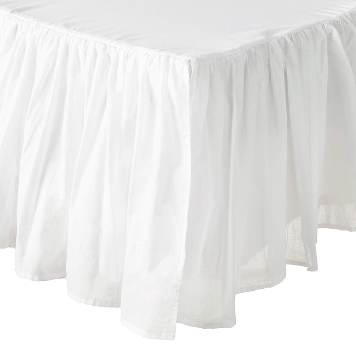 Land Cotton Voile Bed Skirt 18"