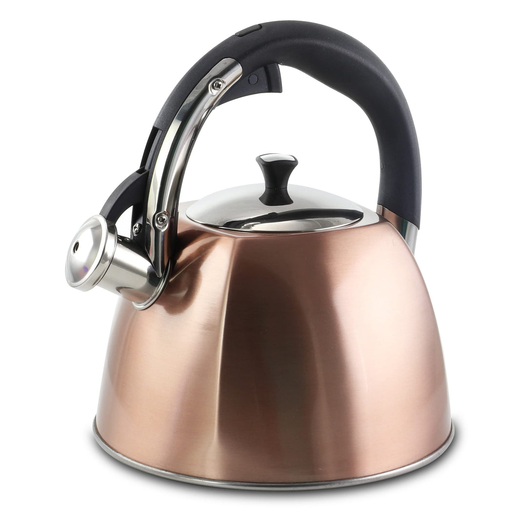 2.5 Quart Tea Kettle in Copper Bronze Stainless Steel