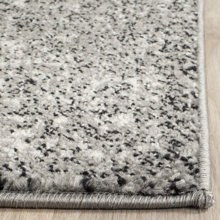 4'x6'ft Grey Ivory Oriental Distressed Area Rug Indoor Medallion Patterned - Diamond Home USA