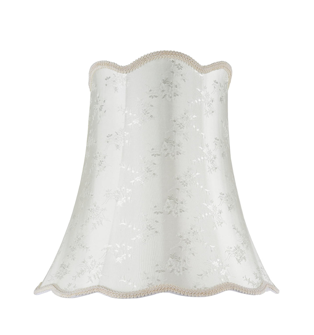 Aspen Creative 34002 Transitional Scallop Bell ape Spider Construction Lamp