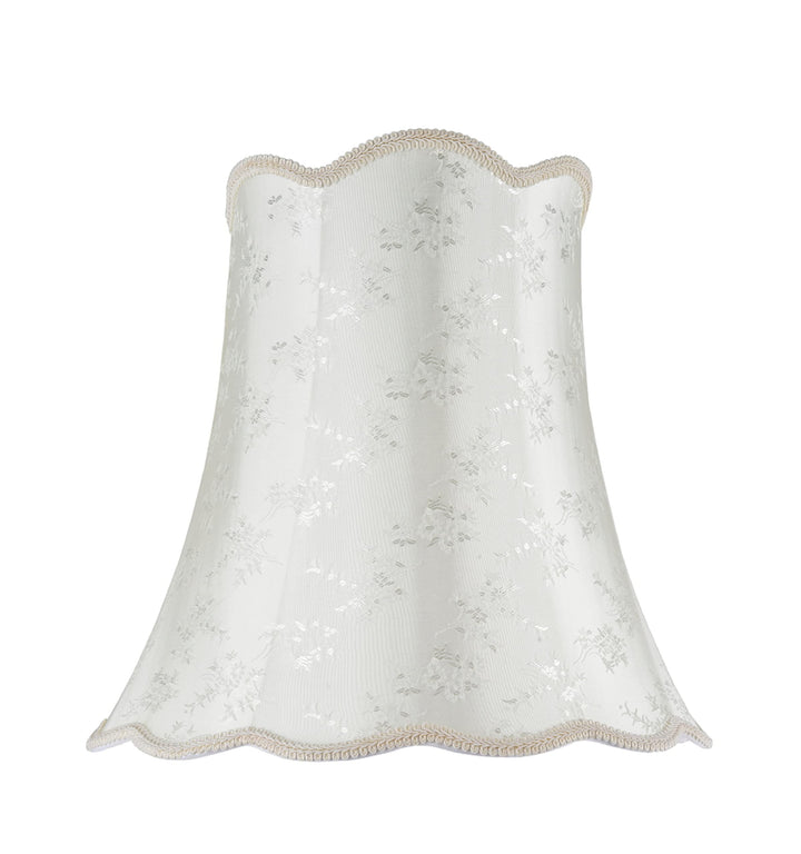 Aspen Creative 34002 Transitional Scallop Bell ape Spider Construction Lamp