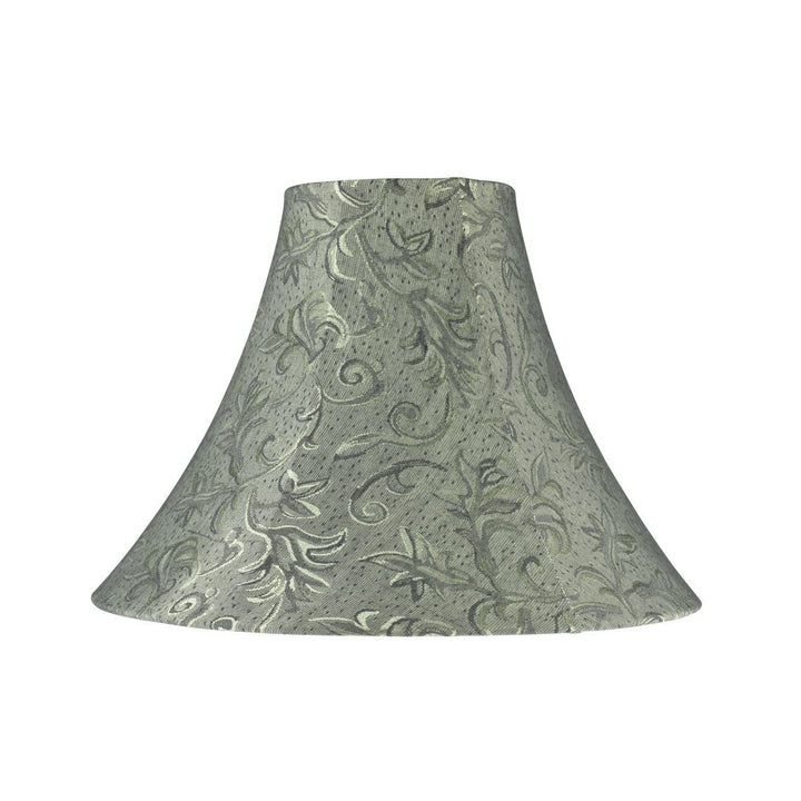 Bell Shape Spider Construction Lamp Shade In Green (6" X 16" 12") Transitional