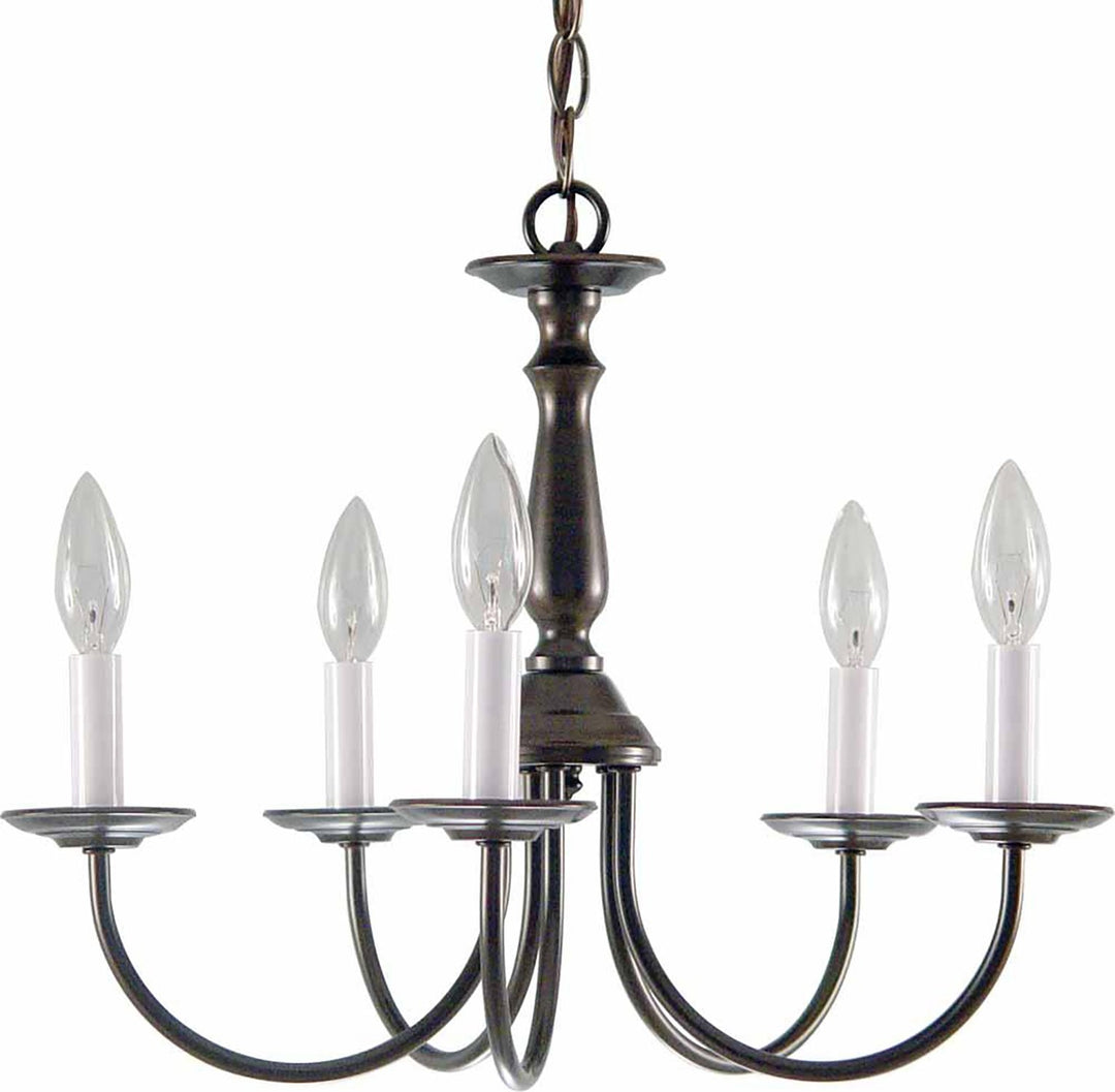 Volume Lighting V4515-79 5-Light Chandelier 18" x 18" x 15" Antique Bronze