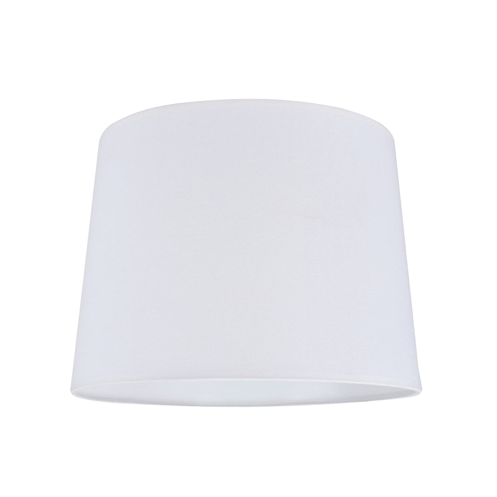 Hardback Empire Shape Spider Construction Lamp Shade In White (14" X 16" 12") - Diamond Home USA