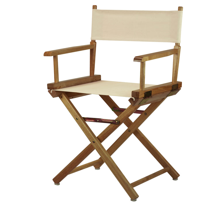 Casual Home 18" Classic Height Directors-Chairs Natural Frame/Natural/Wheat