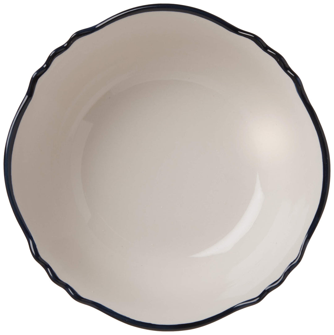 Gibson Elite Hand-Painted Dinnerware Set 2-Piece Serving Bowls Luxembourg - Diamond Home USA