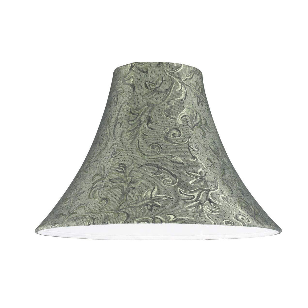 Bell Shape Spider Construction Lamp Shade In Green (6" X 16" 12") Transitional - Diamond Home USA