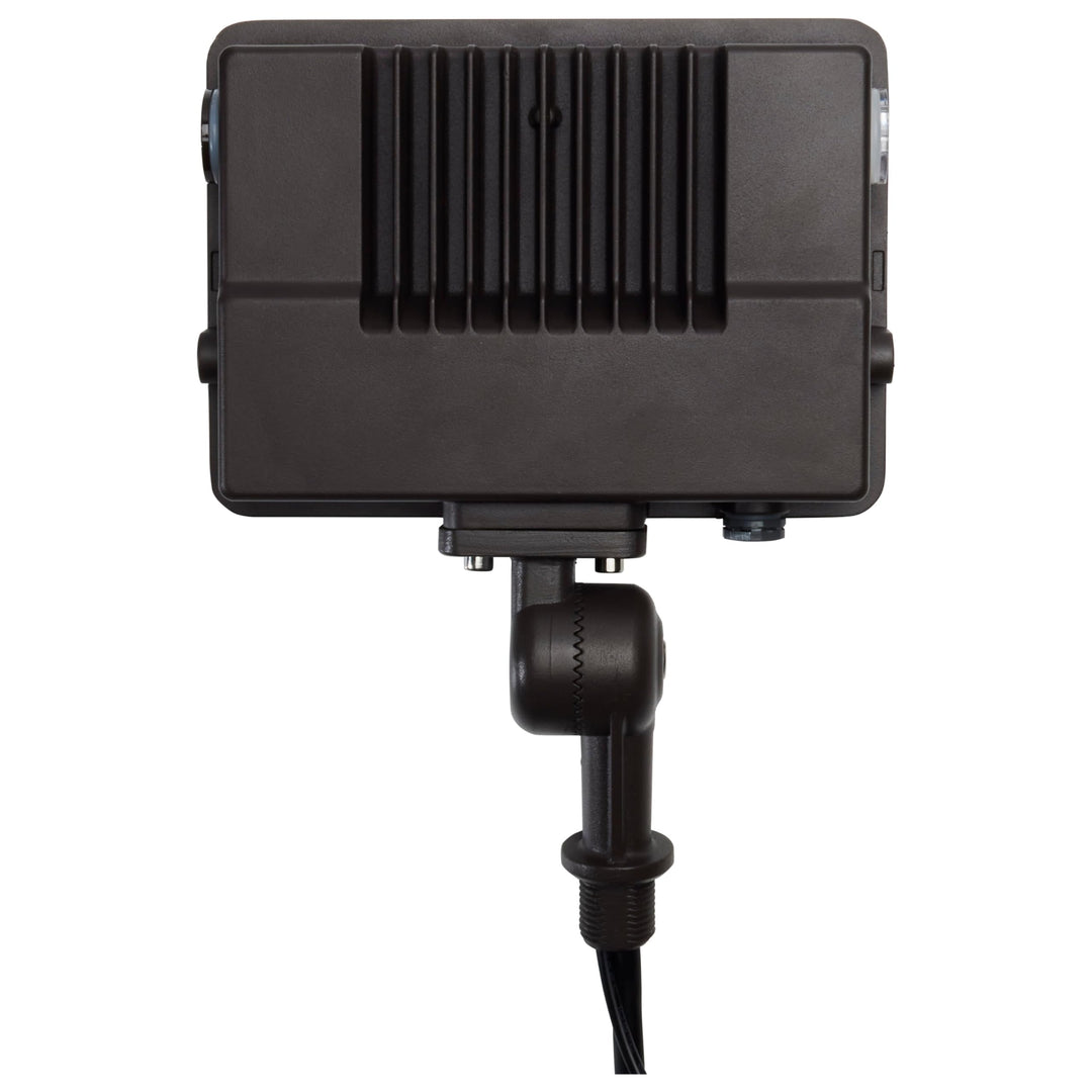 Led Tempered Glass Flood Light with Photocell 3k/4k/5k 15w/25w/35w Bronze - Diamond Home USA