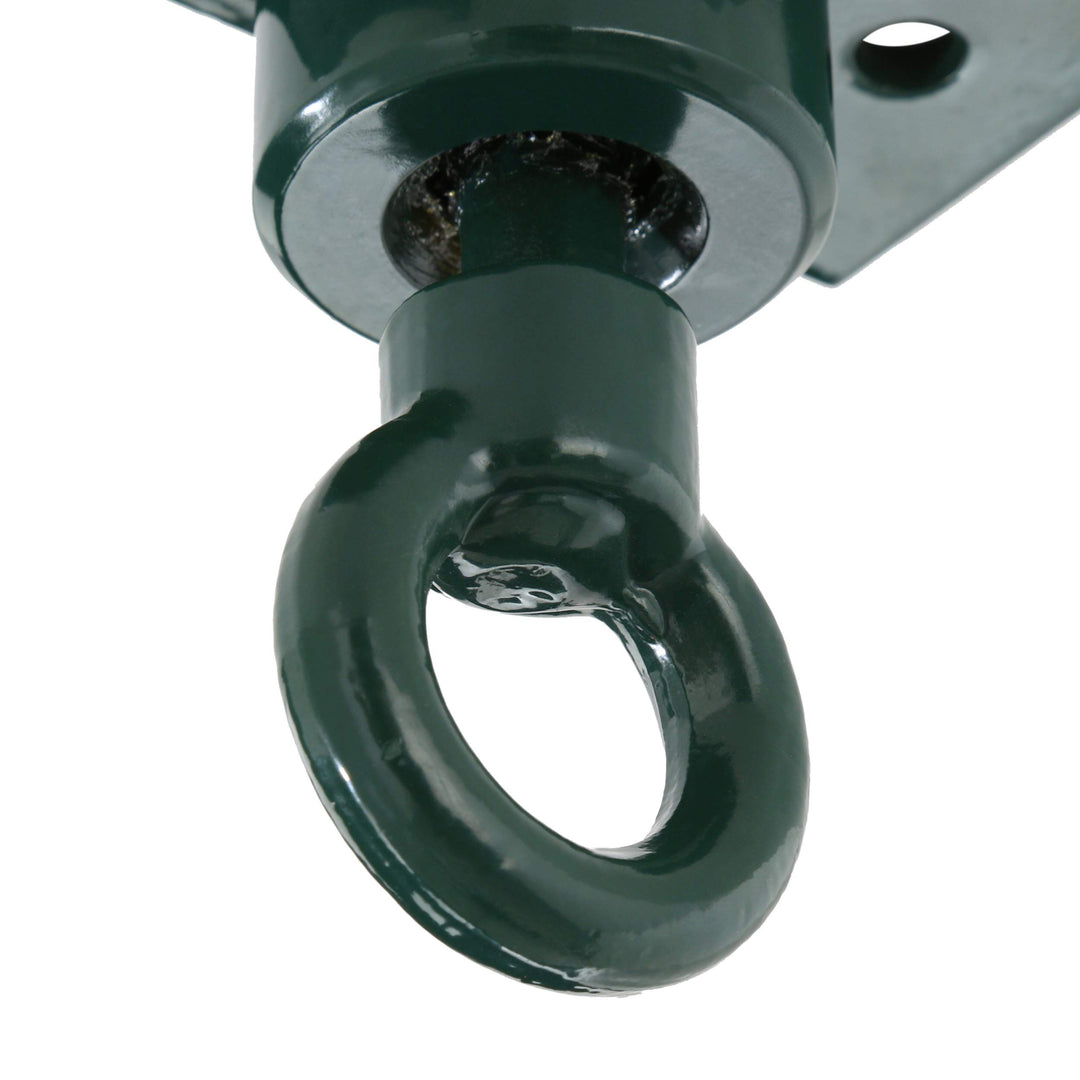 Gorilla Playsets 04-0015-B/B 360° Turbo Tire Swing with Plastic Coated Chains Blue - Diamond Home USA