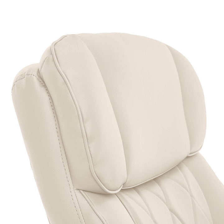 La-Z-Boy Sutherland Ergonomic Faux Leather Swivel Computer and Desk Chair