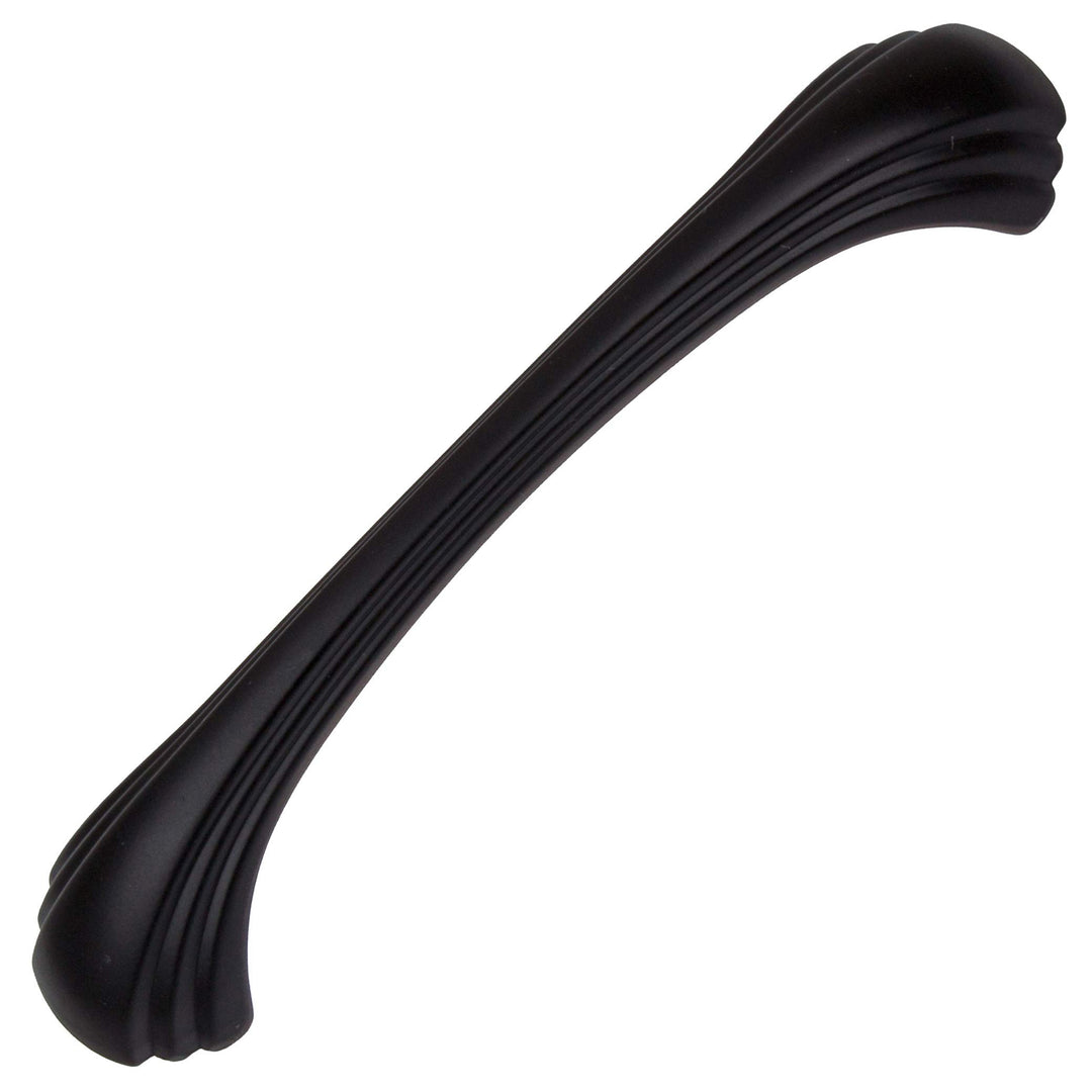 GlideRite Hardware 4048-MB-25 Shell Series Cabinet Pull 25 Pack Matte Black