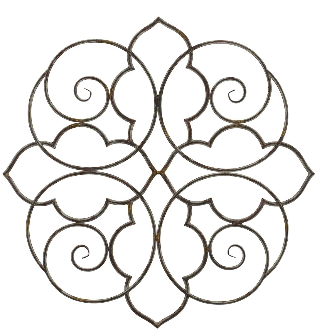 Southern Patio Taza Metal Wall Art Outdoor Indoor Décor with Bronze Finish