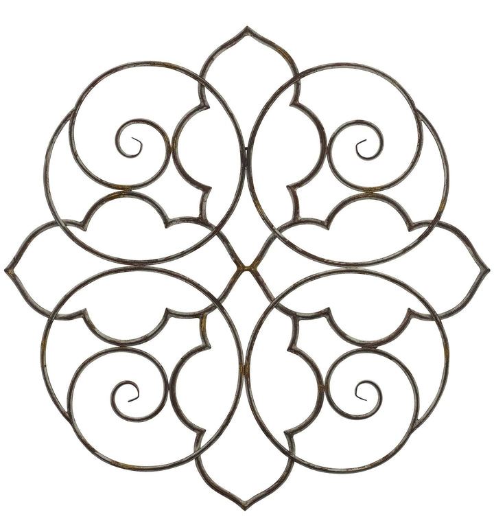 Southern Patio Taza Metal Wall Art Outdoor Indoor Décor with Bronze Finish