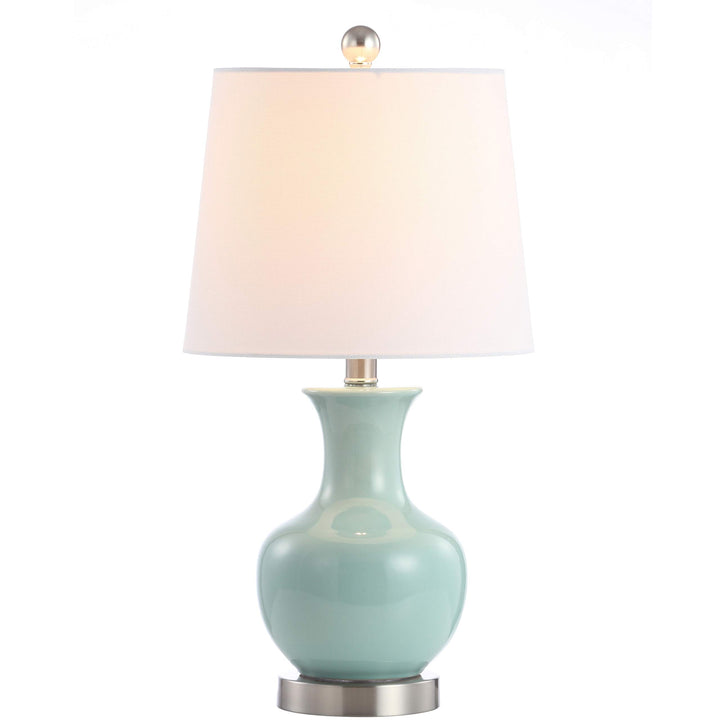 Lighting 22-inch Soren Led Table Lamp Blue Modern Contemporary Transitional - Diamond Home USA