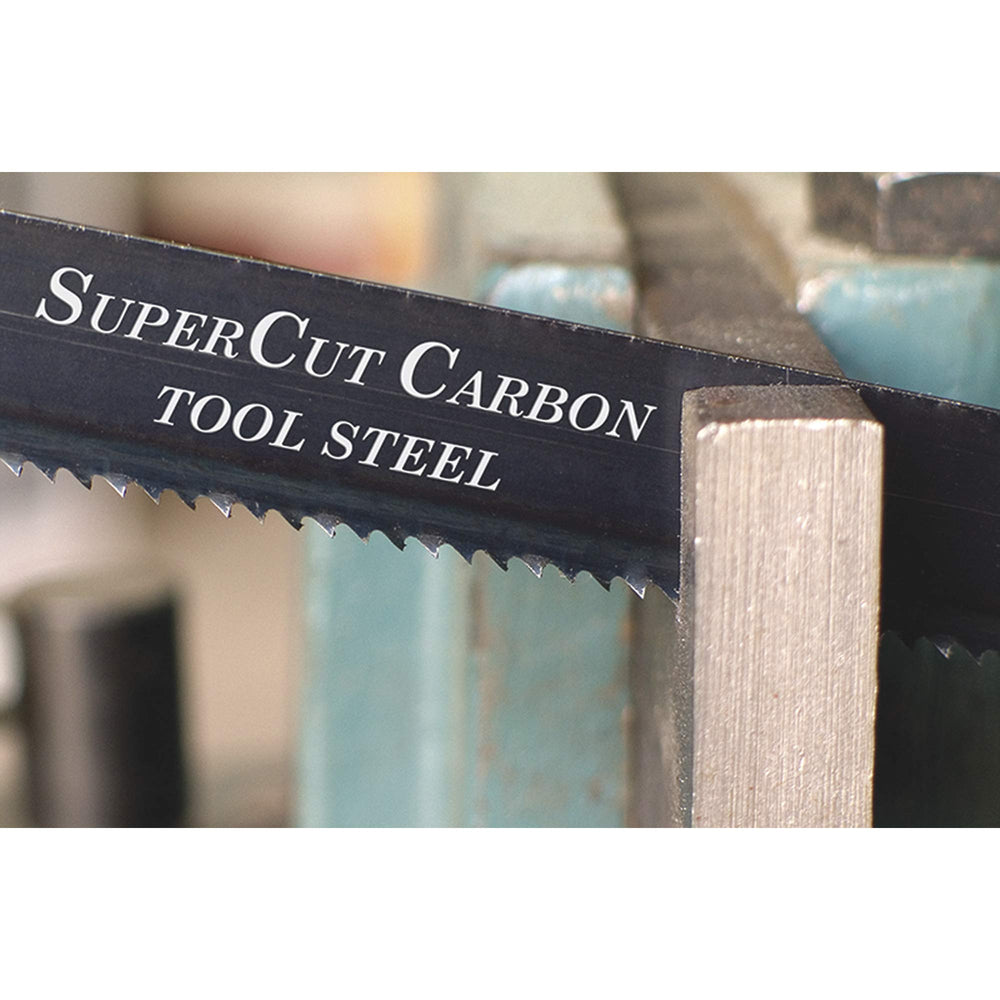 Supercut 143-inch X 1/4-inch X .025-inch 6 TPI Carbon Tool Steel Bandsaw Blade - Diamond Home USA