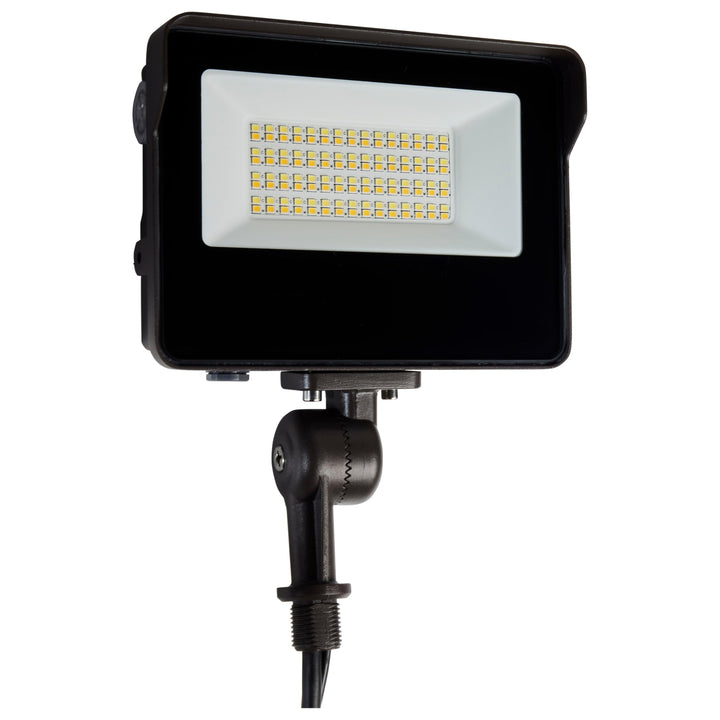 Led Tempered Glass Flood Light with Photocell 3k/4k/5k 15w/25w/35w Bronze
