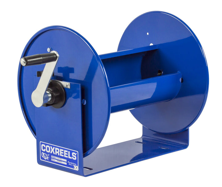 Coxreels 117-4-225 Compact Hand Crank Steel Hose Reel - 4 000 PSI - Holds 1/2" x
