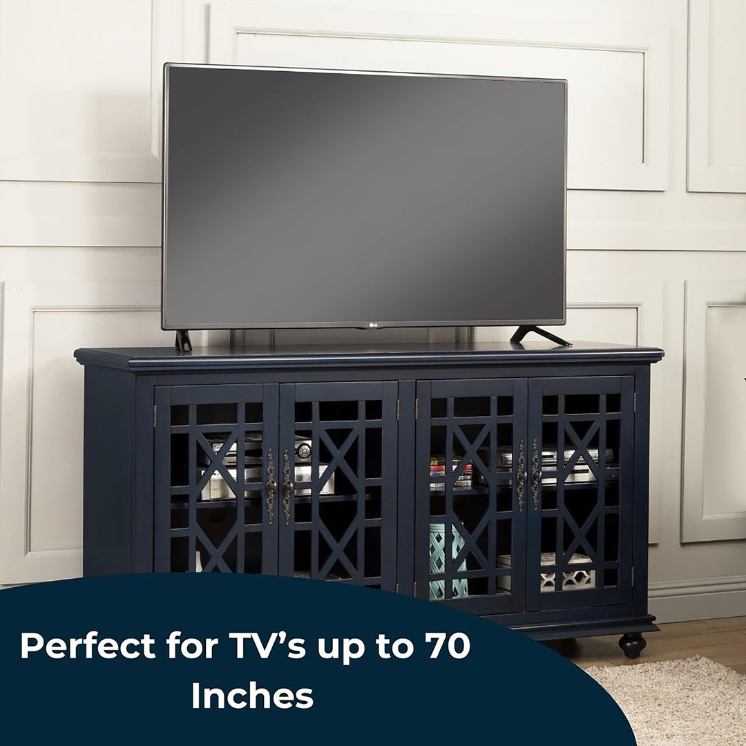 Martin Svensson Home Avalon 63" TV Stand W x 35" H Catalina Blue - Diamond Home USA