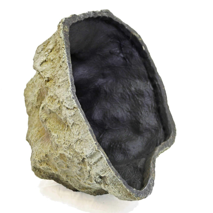 Small Landscape Artificial Boulder Rock Beige Fiberglass Fade Resistant - Diamond Home USA